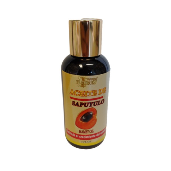 Aceite para crecimiento del cabello a base de Zapote Sapuyulo