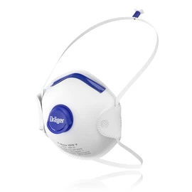 Dräger X-plore 1310V FFP1 Respirator Mask with Valve, Disposable Dust Mask Against Non-Toxic Dust and Smoke Particles, One Size, Pack of 3