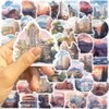 Pack of 50 Landscape Stickers Pack World Landscape Sticker Set