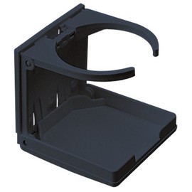 Sea Dog 588220-1 Adjustable Folding Drink Holder, Black