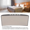 Mirror Digital Alarm Clock Temperature Display LED Curved Mirror Digital
