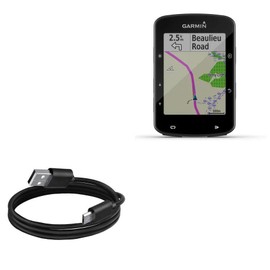 BoxWave Cable Compatible with Garmin Edge 520 Plus - DirectSync Cable, Durable Charge and Sync