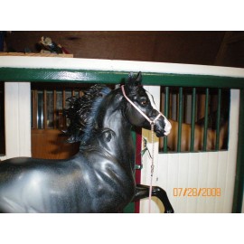 Jaapi - Simple LT PINK Arabian Show Halter-fits Breyer