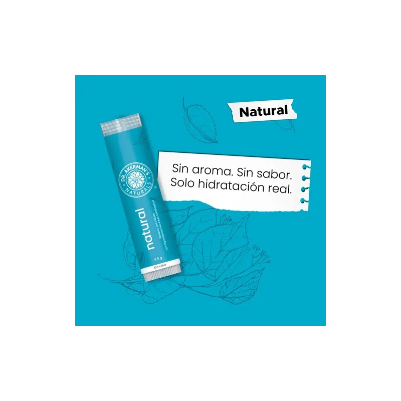 Bálsamo Labial Natural Humectante Dr. Akermans Naturals 4.5g