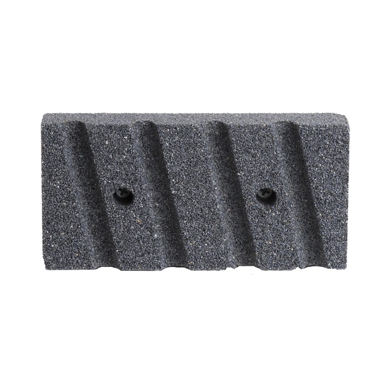 Marshalltown Rub Brick, Fluted 20-Grit Silicone Carbide Surface, Concrete Tools,