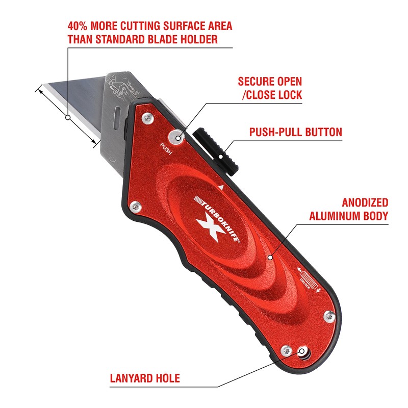 Olympia Tools 33-132 Turboknife by Red