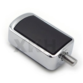 XKH- Motorcycle Skull Shifter Peg Compatible with Electra Wide Super Low Glide Softail XLX CHROMED [B07FK3B3N8]