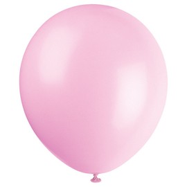12" Latex Petal Pink Balloons, 10ct