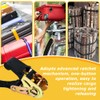 2 Pcs Ratchet Tie Down Straps with Durable Material, Adjustable