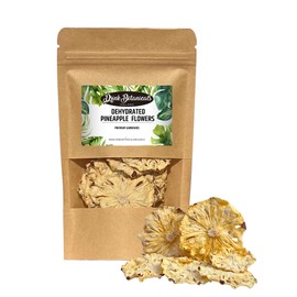 Dehydrated Dried Pineapple Slices Flowers | 100% Natural | For Cocktails, Snacking, Baking, Cakes, Cooking | No Added Sugar | GMO-Free, Vegan, Vegetarian | Drink Botanicals Ireland | 3.5 oz |100 Grams
