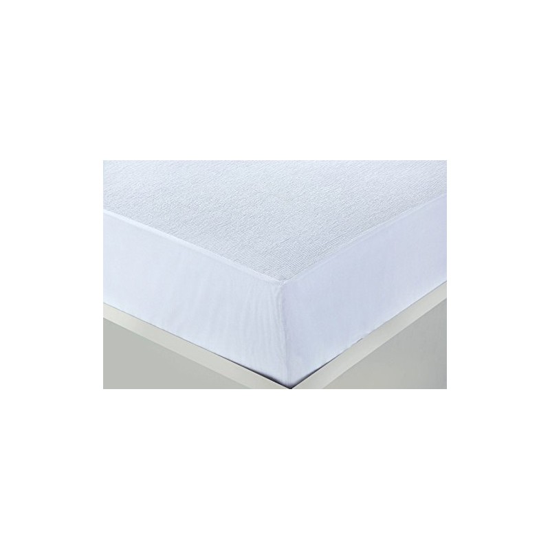 clicktostyle 100% Cotton Waterproof Mattress Protector Terry Towel Non Noisy