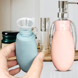 Aginkgo 11 Pack Travel Bottles for Toiletries and Leak Proof Travel Bottles with Labels Essential Travel Accessories for Shampoo Conditioner Lotion