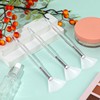 10 PCS Face Mask Brush Soft Facial Fan Brush Acid