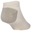 GOLDTOE Men's 656F Cotton No Show Athletic Socks, Multipairs, Khaki/Olive/Black/New