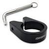 ONIPAX Anti-Theft Bicycle Seat Post Clamp Aluminum Alloy 31.8MM Black