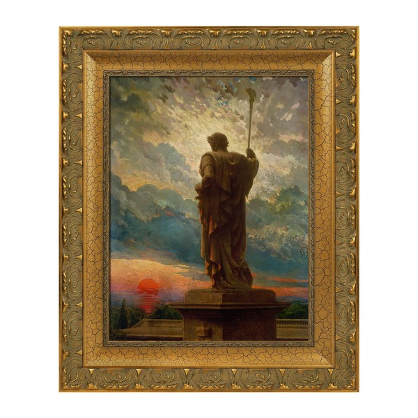 FOLKOR DIY Solid Wood Ornate Frame for 16x24 Rococo Paintings,