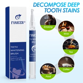 2 Stück Zahnaufhellung Whitening Stift, Schnelles Bleaching Zähne, Weiße Zähne zu Hause