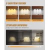 2 Pack Under Cabinet Lights Wireless,Under 12 Inch Counter Motion