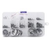 Glvaner E-Shape Snap Ring Circlip Kit Snap Ring Removal E-Ring