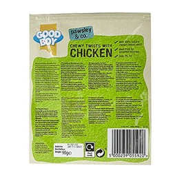 Good Boy Good Boy Chewy Twisters With Real Chicken 90 g (Pack of 5)