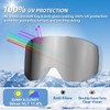 EXP VISION Ski/Snowboard Goggles for Men Women, OTG Snow Goggles