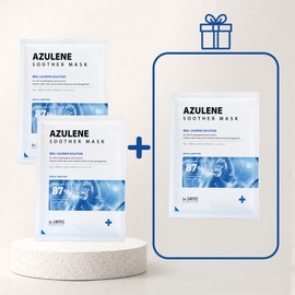 Sante Santé Mask Pack Azulene Soother Mask 33g 10ea Dr. Santé / 상떼 마스크팩 아줄렌 수더 마스크 33g 10ea 닥터상떼