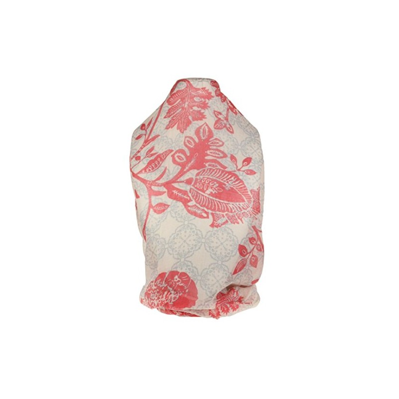 Girly Handbags Ladies Scarf One Size M Coral Red, coral