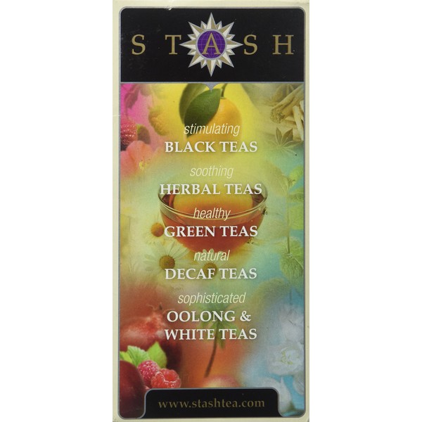 Stash Premium Lemon Ginger Herbal Tea Caffeine Free - 30 Teabags