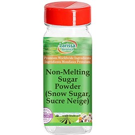 Non-Melting Sugar Powder (Snow Sugar, Sucre Neige) (4 oz, ZIN: 526840) - 2 Pack