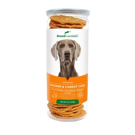 Breed Essentials Chicken & Carrot Chips 6 oz - Weimaraner