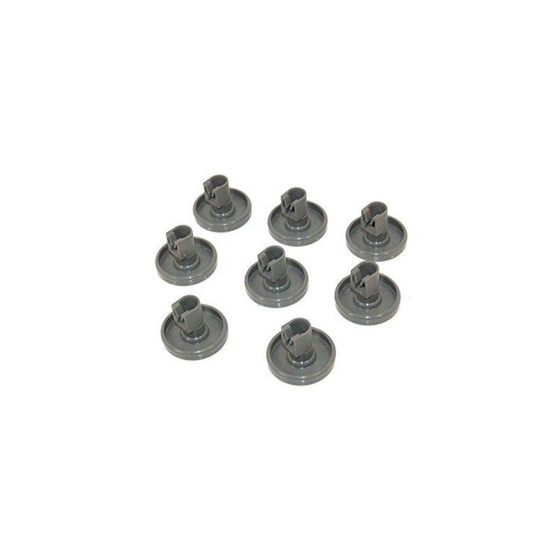 Zanussi Dishwasher Lower Basket Wheel Pack Of 8. Genuine part