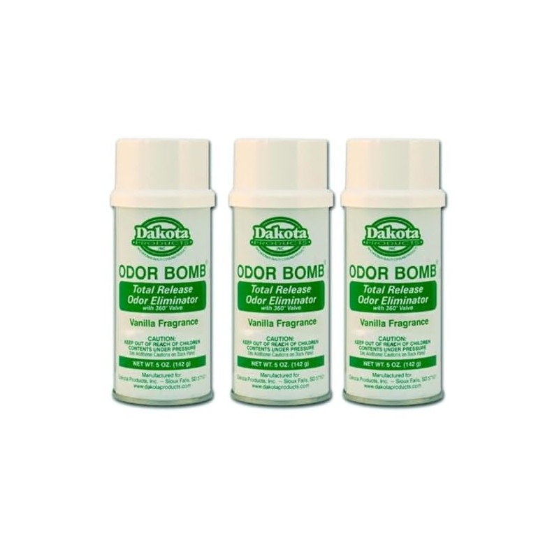 Dakota Odor Bomb Car Odor Eliminator - Vanilla - 3