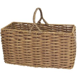 DAIKAI Basket Brown W 11.0 x D 6.3 x H 6.3 inches (28 x 16 x 16 cm) (not including handle)