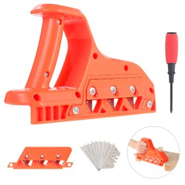 Moendergo 45°/60° Edge Planer for Plasterboard, Plasterboard, Hand Planer, Drywall Edge Chamfer Woodworking Tool for Plasterboard, Cork Board, Acoustic Panels
