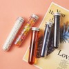 Magibeads 12Pcs Clear Tube Plastic Bead Containers with Lids 5.9