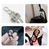 BOJIDO Carabiner, Small, S-Shape, 10-Piece Set, Carabiner Keychain, Lightweight, Stylish,