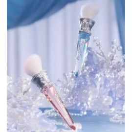 Baekjo 꽃은 백조 발레 시리즈 스팟 브러시 울 푹신한 메이크업 브러시 컨디셔닝 메이크업 도구 알고 있습니다 [화이트 B] Flower Swan Ballet Series Spot Brush Wool Plush Makeup Brush Conditioning Makeup Tool [White B]