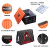 Mymazn Trunk Organizer Plastic for Car, Crate Storage Collapsible Car