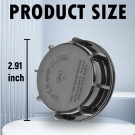 Clwalny Car Headlight Dust Cover Replacement OEM#921402D000, Headlight Lens Cover, Auto Exterior Accessories Light Cover Compatible with Hyundai Sonata Equus Azera Elantra, Kia Sedona Optima Sportage