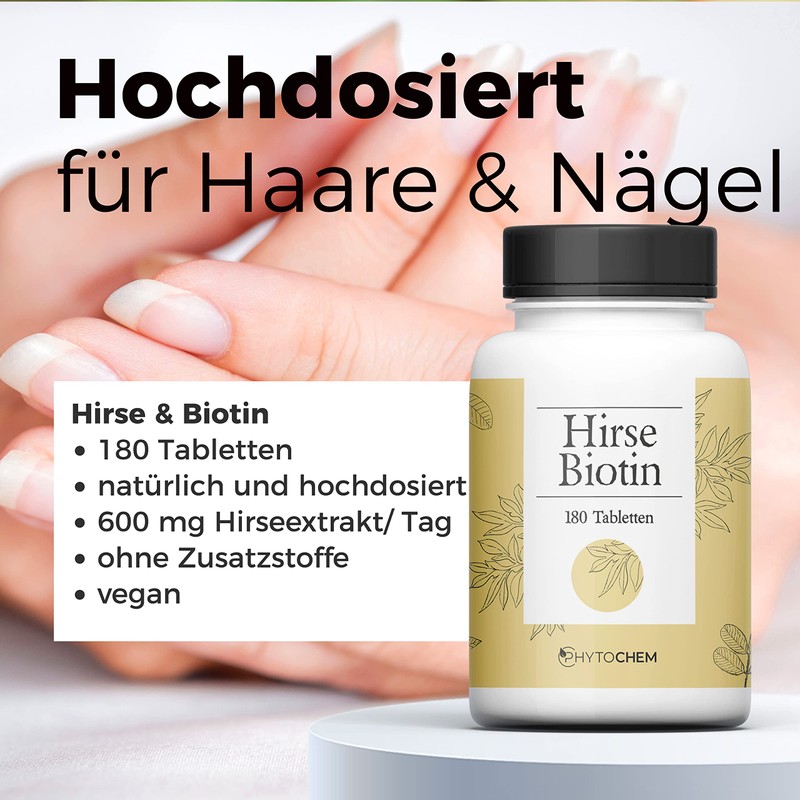 Millet Biotin | For Healthy Skin, Hair and Nails |