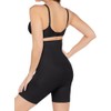 Miraclesuit Women's Shapewear Hi-Waist Thigh Slimmer, Black, S