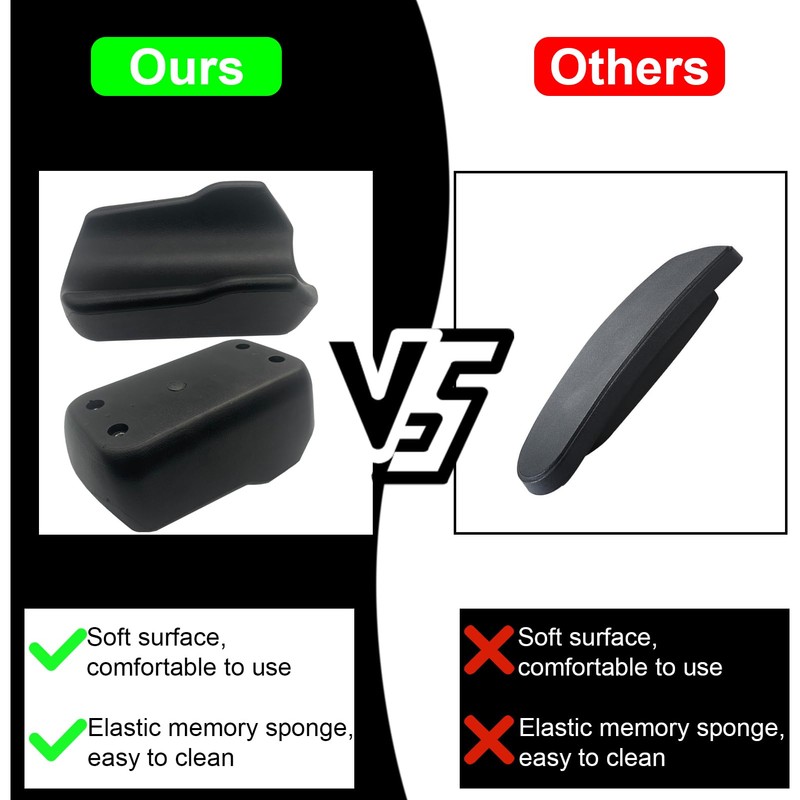 Rollator Armrest Pad, Upright Walker Forearm Pads for Stand up