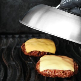 bremermann Burger Cover 22.5 cm // Grill Cover Melting Bell Burger Cover // Stainless Steel