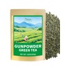 TeeLux Gunpowder Green Tea Loose Leaf, Mellow & Smooth Taste,
