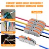 Flintronic Cable Connectors, Pack of 119 Connection Terminals, SPL-1 with