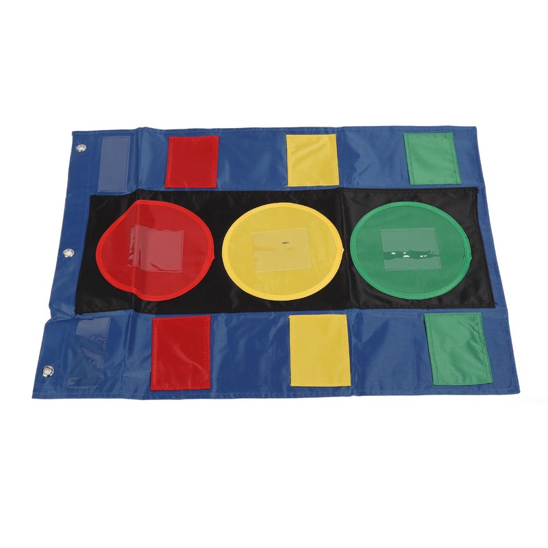 Stoplight Learning Pocket Chart Dry Erase Cards Pen Behavioral Management
