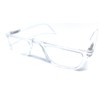 The Felix Rectangle Half Frame Reading Glasses, Unisex Half Rim
