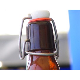 6-pack of Replacement Swing Top Caps with Silicone Seals (For Grolsch Bottles)