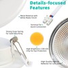 Set of 6 LED Recessed Spotlights, 7 W, Ultra Flat,