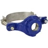 Smith-Blair Ductile Iron with Stainless Steel 304 Straps Repair Clamp,